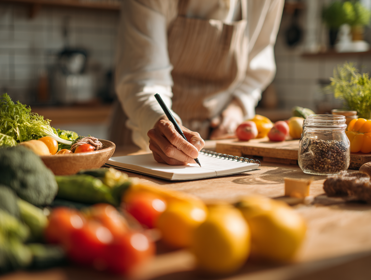 Farebné ovocie a zelenina na trhu